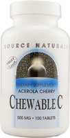 ACEROLA CHEWABLE C 500 MG 100 TABS