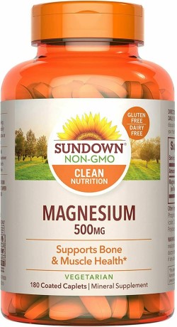 Naturals Magnesium (500mg) 180 caplets
