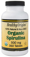 SPIRULINA 500MG ORGANIC/KOSHER 360 TAB