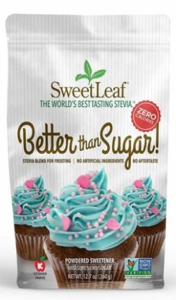 SWEETLEAF BETTER THAN SUGAR POWDERED SWEETENER 12.7 OUNCE