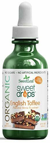 ORGANIC SWEETLEAF® SWEET DROPS ENGLISH TOFFEE FLAVORED STEVIA SWEETENER 2 OUNCE