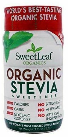 ORGANIC STEVIA SWEETENER POWDER 92 GM