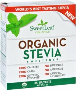 ORGANIC STEVIA SWEETENER PACKETS 35 CT