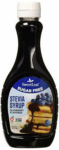 SweetLeaf Sugar Free Stevia Syrup Blueberry 12 ounce