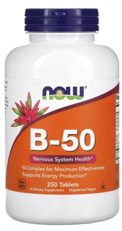 維他命B群 B-50 素食錠 250 顆